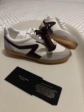 rag bone Retro Court Sneaker 2.0 Women s White/Plum RP6726S524S