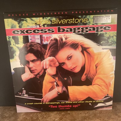 Excess Baggage: Laserdisc Benicio Del Toro Alicia Silverstone