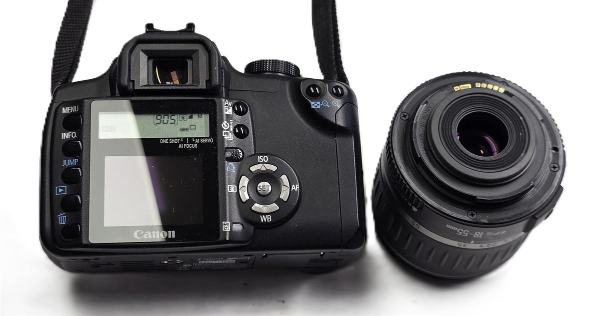 Canon EOS Rebel XT (350D) DSLR Camera+EF-S 18-55mm Lens - Free