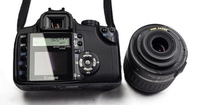 Canon EOS Rebel XT (350D) DSLR Camera+EF-S 18-55mm Lens - Free