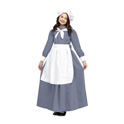 Pilgrim Mädchen Kinder Kostüm