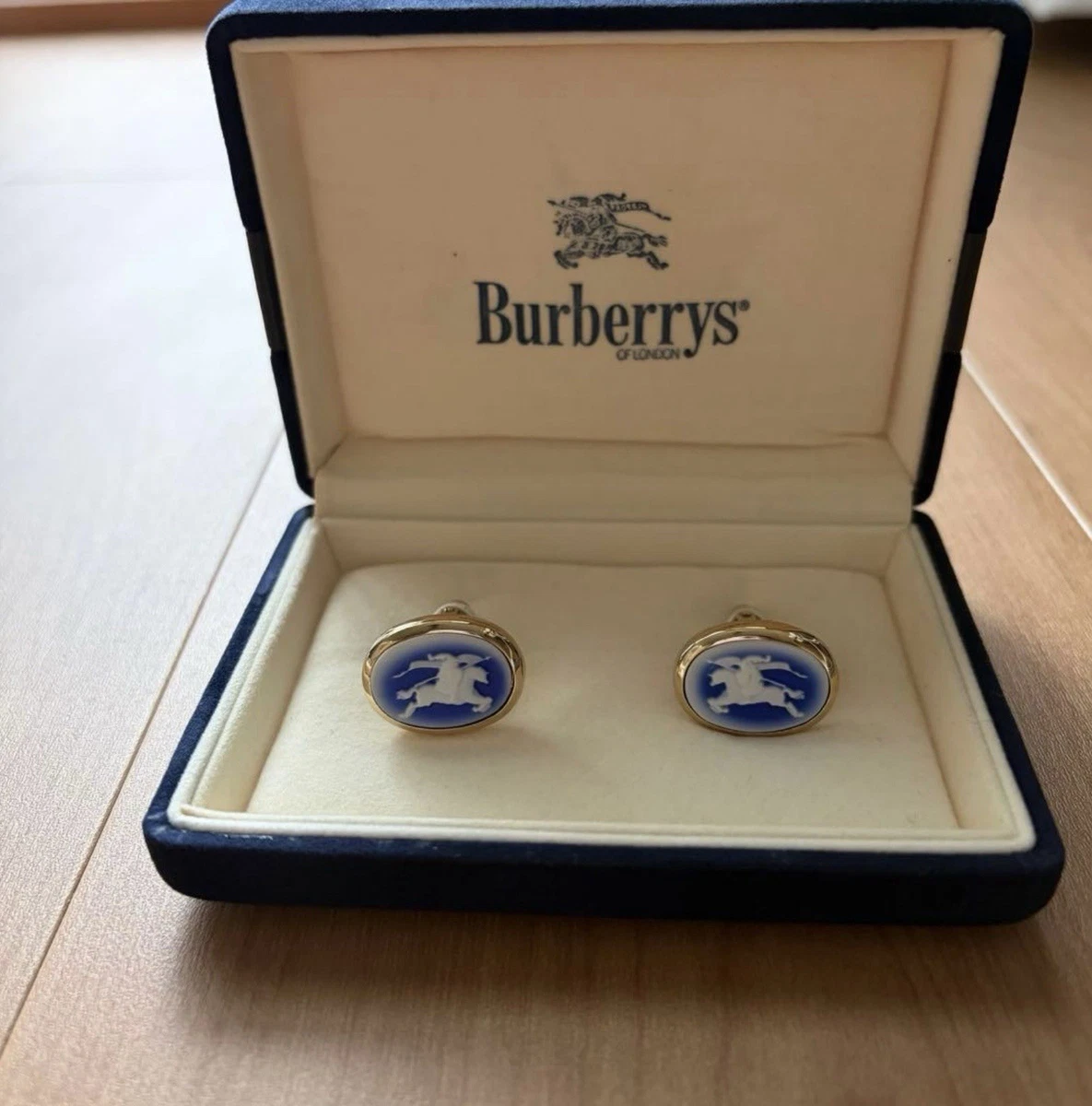 Burberry Gold Cufflinks for Men for sale | eBay