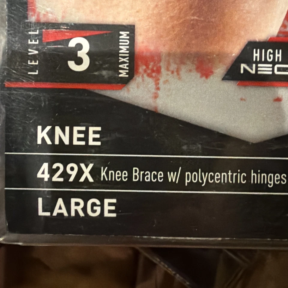 Rodillera Mcdavid Nivel 3 con bisagras policéntricas y correas cruzadas grandes 15-16 Foto 3 de 4