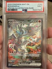 Pokemon Reshiram EX White Flare 166/086 Special Illustration Rare PSA 9 Mint on eBay