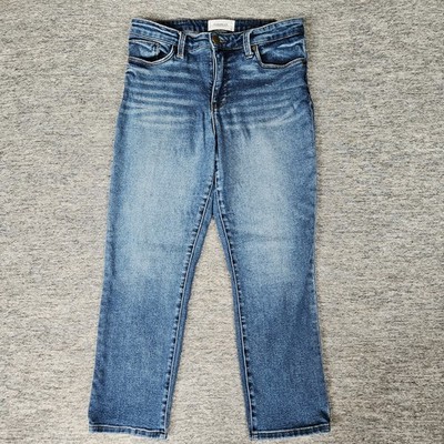 Evereve The Ever Straight High Rise Fit Jeans Women's Size 29 Stretch KP1008MA8E