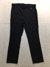 Rafaella Pants Womens 16 Black Nylon Blend Po...