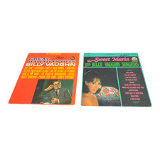 Vintage Billy Vaughn Easy Listening Vinyl LP 2 Record Bundle