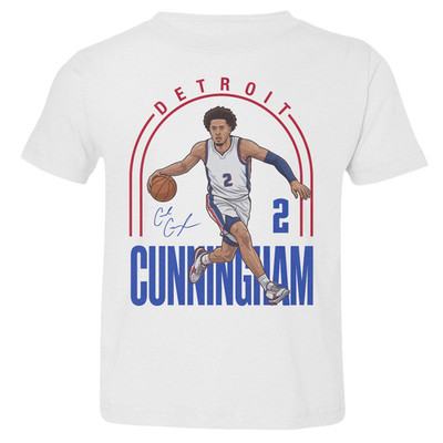 Cunningham Inspired 2 Graphic Detroit Tribute Toddler T-Shirt