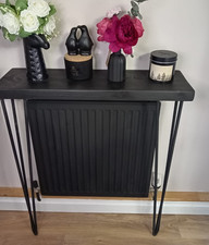 Radiator console-shelf with 71cm Harpins