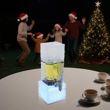 Beverage Dispenser With RGB LED Light Party Drink Dispenser Large Capacity