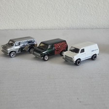 Hot Wheels Ford Transit Supervan Real Riders Diecast – Lot of 3
