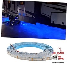RV Underglow Led Light Kit, 12V 16.4FT RV Awning LED Light Strip, Blue