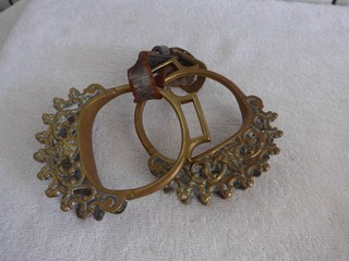 Vintage Brass Horse Stirrup/Foot Rests