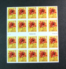 US Stamp Sheet Scott# 3898 Love 2005 MNH H376