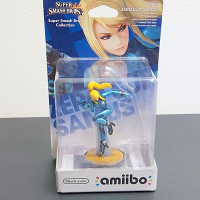 Nintendo amiibo Figur Zero Suit Samus   Super Smash Bros. NVL-CAAF(EUR)