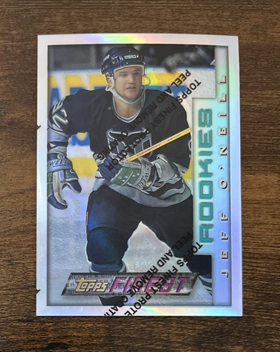 1995 Topps Finest Jeff O'Neill [Refractor] #96 card