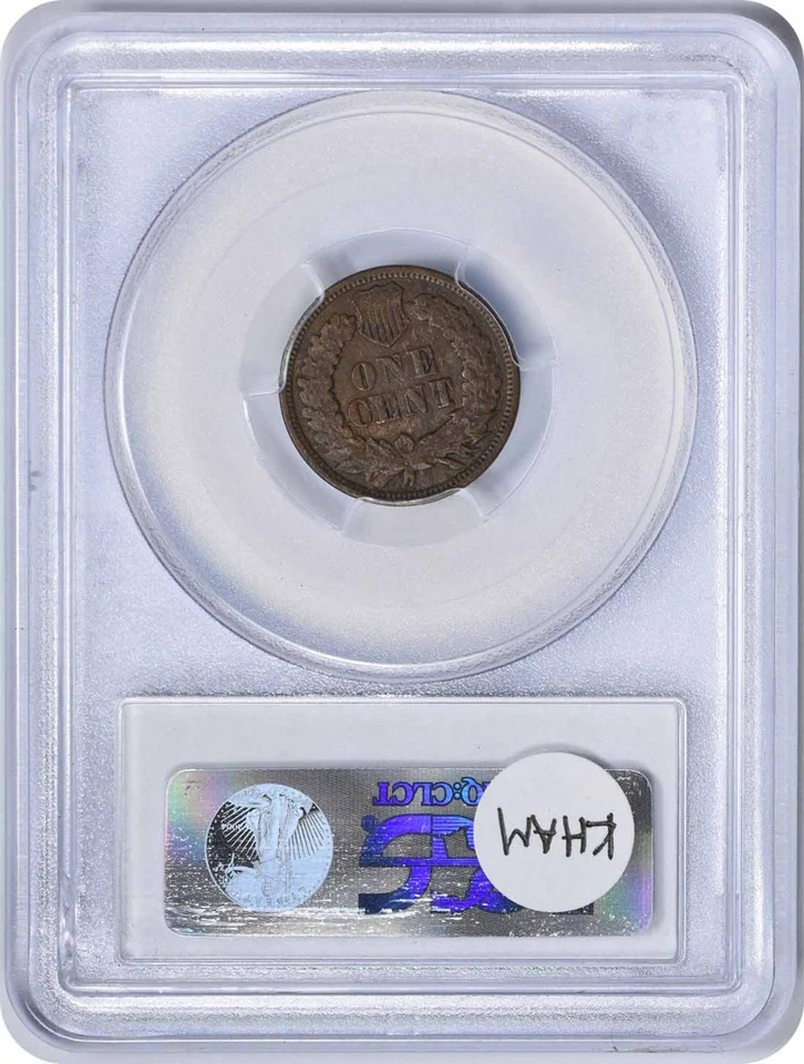 1870 Indian Cent VF25 PCGS - Image 2 of 2