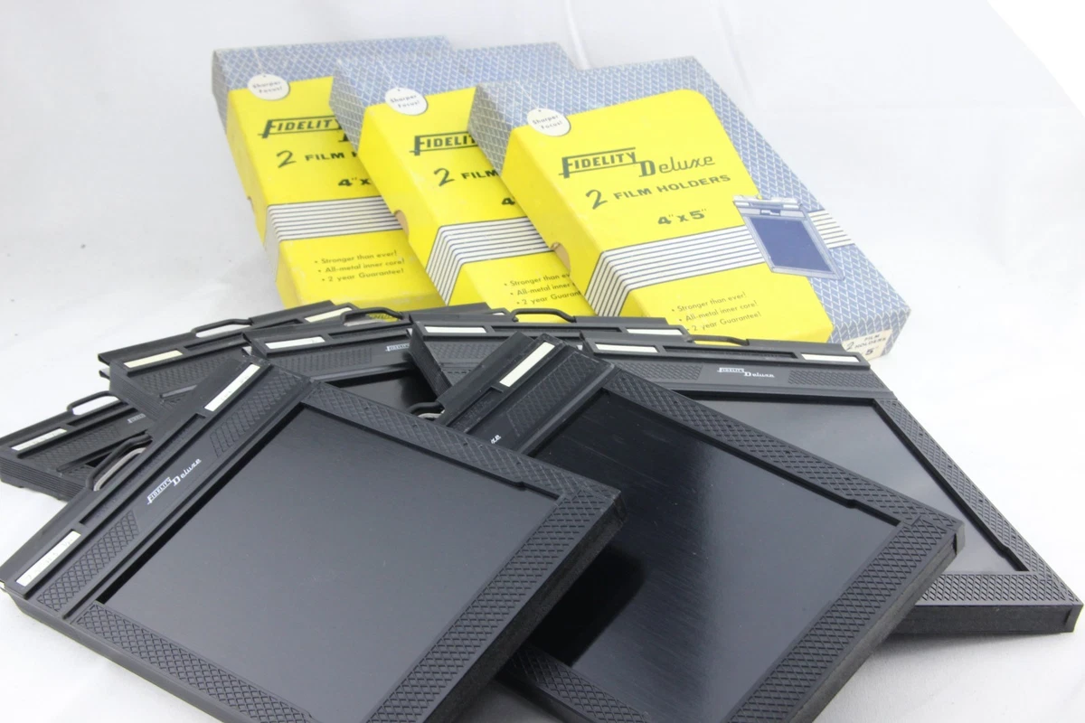 Fidelity 4x5in. Camera Cut Film Holders for sale | eBay
