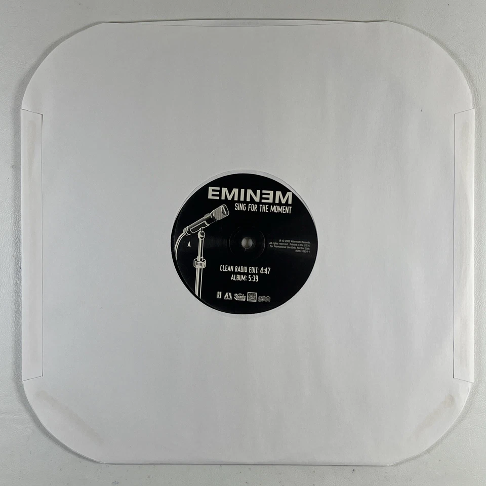 Eminem - Sing For The Moment Single 12”/Aftermath (EX) 2002 Promo Rap - Image 4 of 4