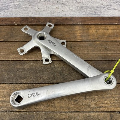 Vintage Shimano Deore FC-MT60 Crankset 175mm 110 BCD Square Taper