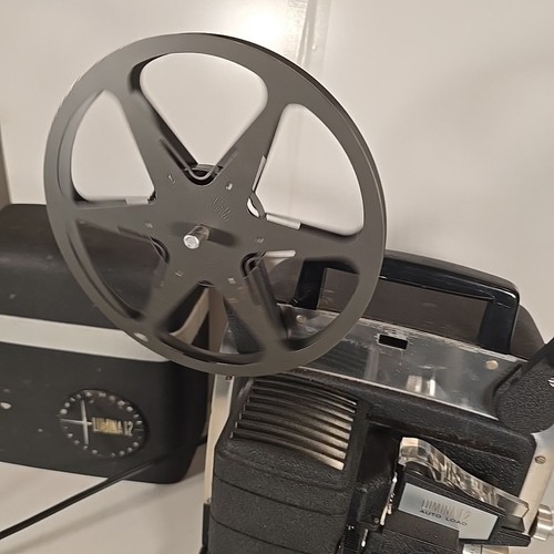 BELL & HOWELL Lumina 1.2 8mm Movie Projector Tested Works In Protective Case - 第 5/19 張圖片