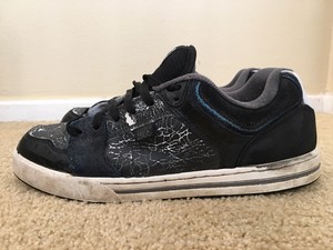 worn skate shoes