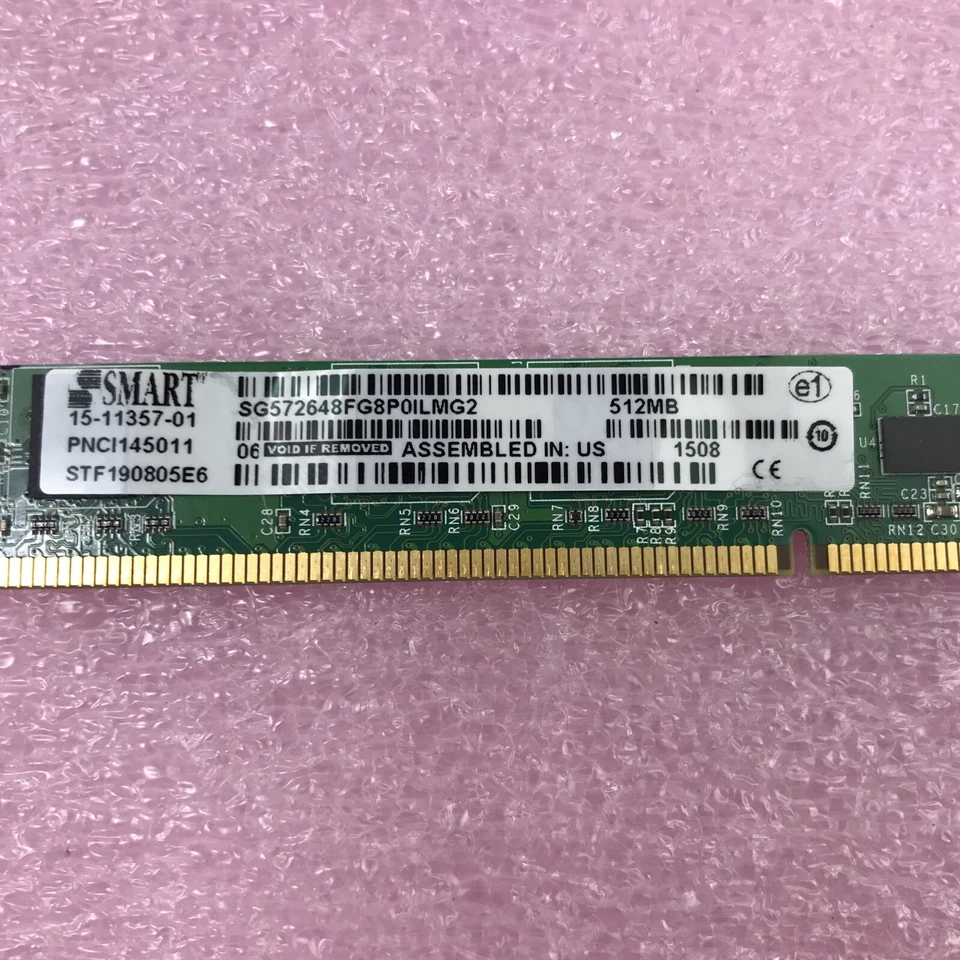 (Lot of 4) CISCO Smart 15-11357-01 512Mb DRAM Memory for 39xx 29xx ISR - Image 3 of 4