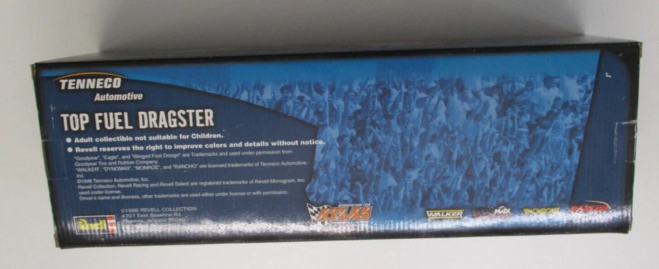 REVELL SELECT JOE AMATO TENNECO TOP FUEL DRAGSTER 1:24 压铸赛车新品 — 第 3/4 张图片