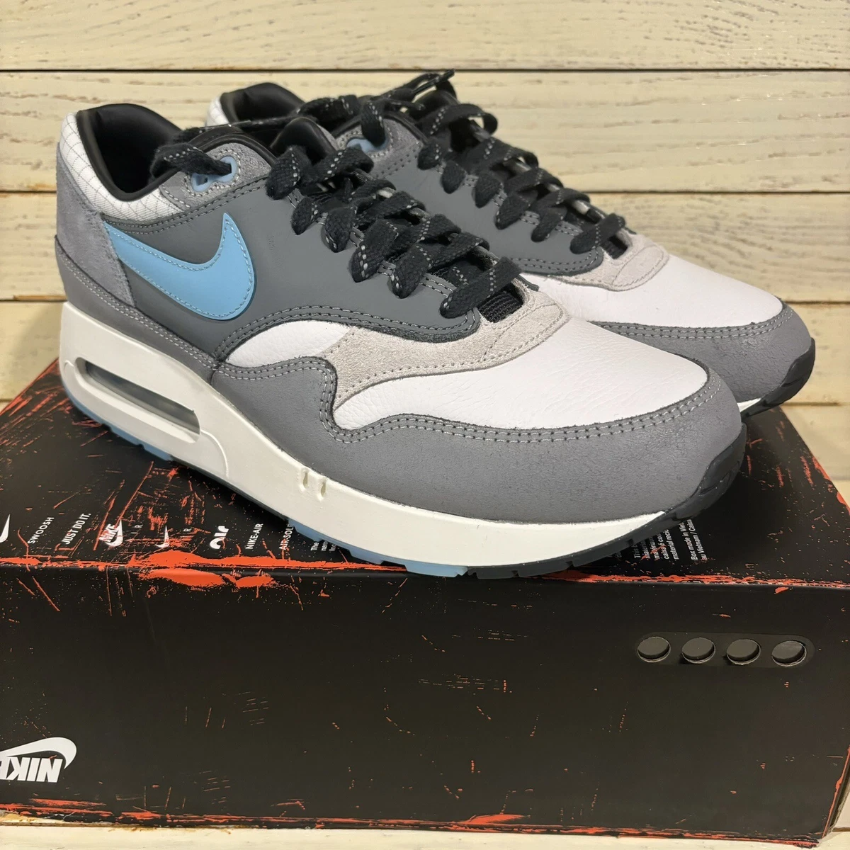 Nike Air Max 1 86 OG Big Bubble Chicago Pack FQ8742 100 Men s Size 12