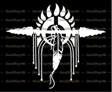 Native American Indian - Cars/SUV's/Trucks Vinyl Die-Cut Peel N' Stick Decals