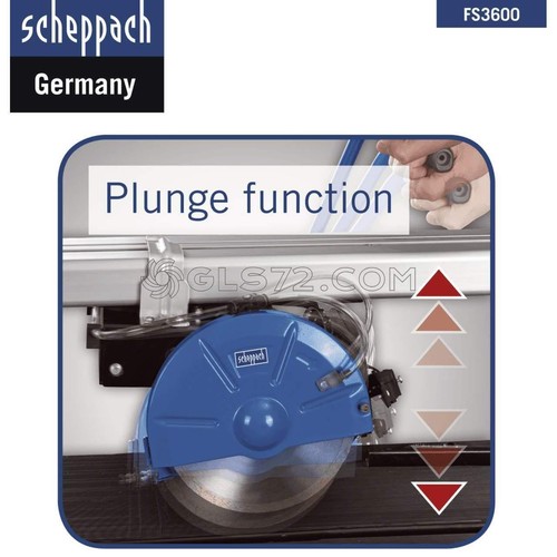 FLIESENSCHNEIDER 92CM BEINEN SCHEPPACH FS3600+DIAMANTSCHEIBE MONTOLIT CPH200 MM - Bild 9 von 10
