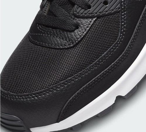 Mens NIKE AIR MAX 90 BLACK, White, Yellow TRAINERS SIZE UK 8 NEW Condition - Picture 4 of 5