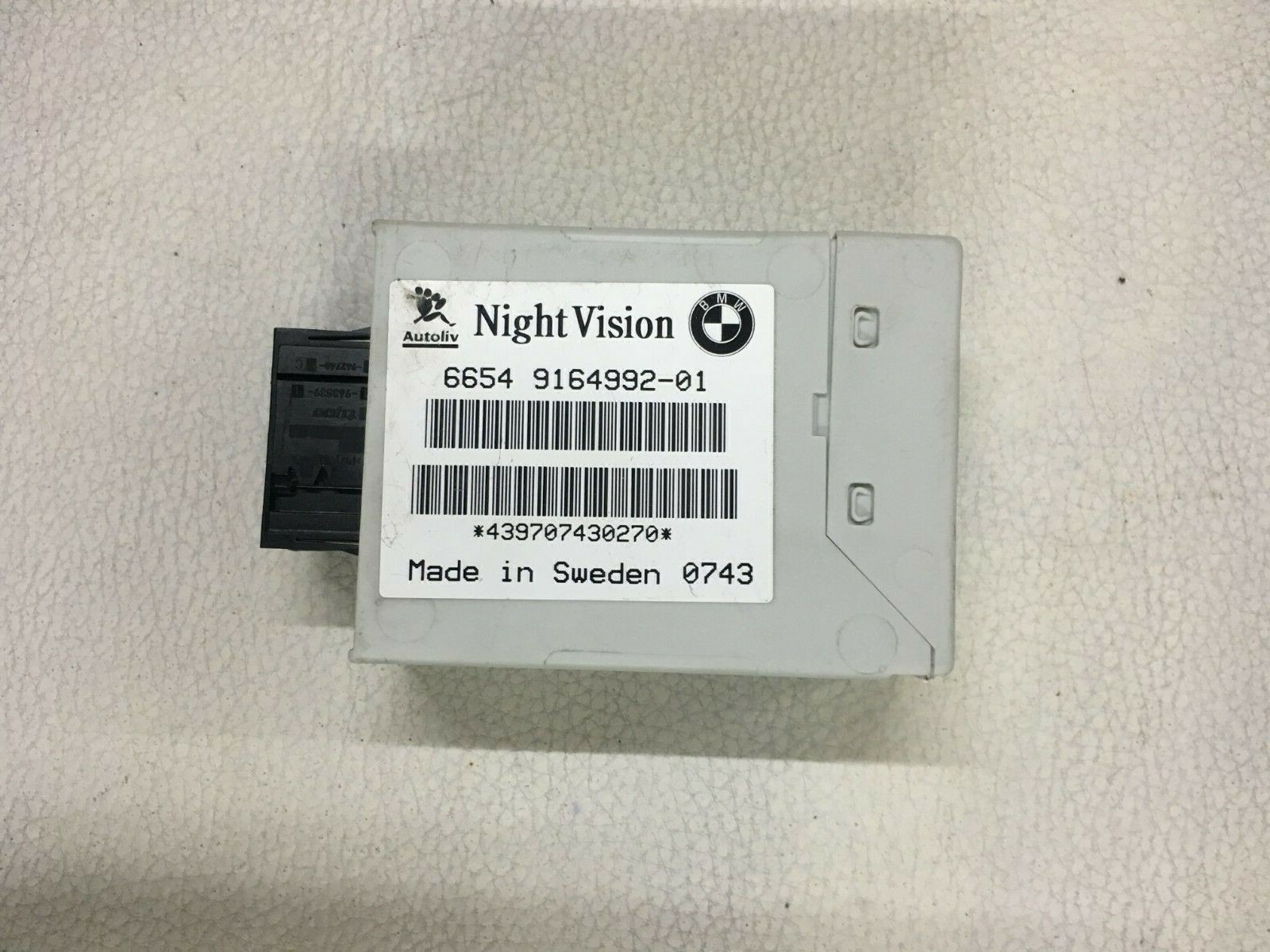 BMW E63 E64 E60 E65 E66 Night Vision Camera Control Unit OEM 6654