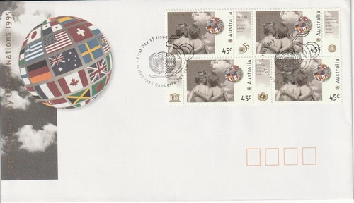 Australia 1995 - 50th Anniversary of the United Nations - First Day Cover.