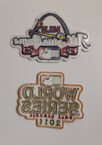 2 MLB patches: 2009 All Star Game & 2011 World Series - Unused - Picture 2 of 2