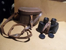 VINTAGE 12x30 Linet 8x30 Super Anastigmat Binoculars With Case