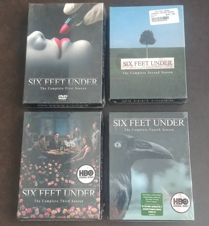 *NEW SEALED* Six Feet Under: Seasons 1-4 DVDs - HBO Original Series - Image 3 of 4