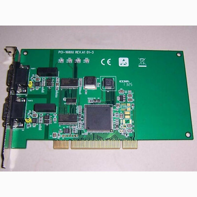 1PC used Advantech PCI-1680U REV: A1 01-3 communication card
