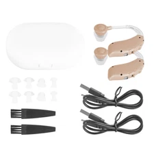 Hearing Aid Severe Loss Rechargeable Invisible BTE Ear Aids High-Power