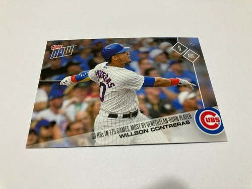 2017 Topps Now 450 Willson Contreras