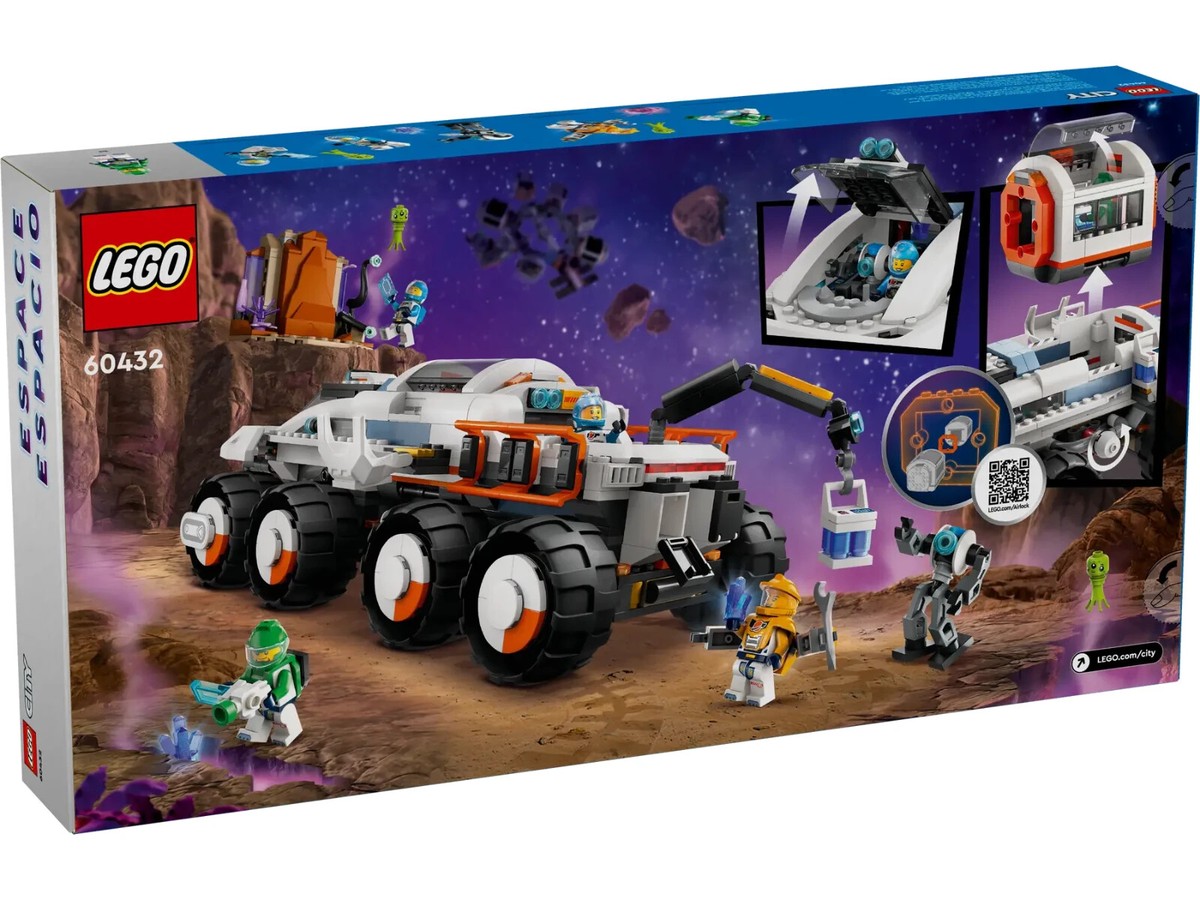 Lego Command Rover and Crane Loader 60432 Town Minifigure Building