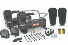 Viair 444c Dual Pack Black Air Ride Suspension Compressors Pumps Water Traps
