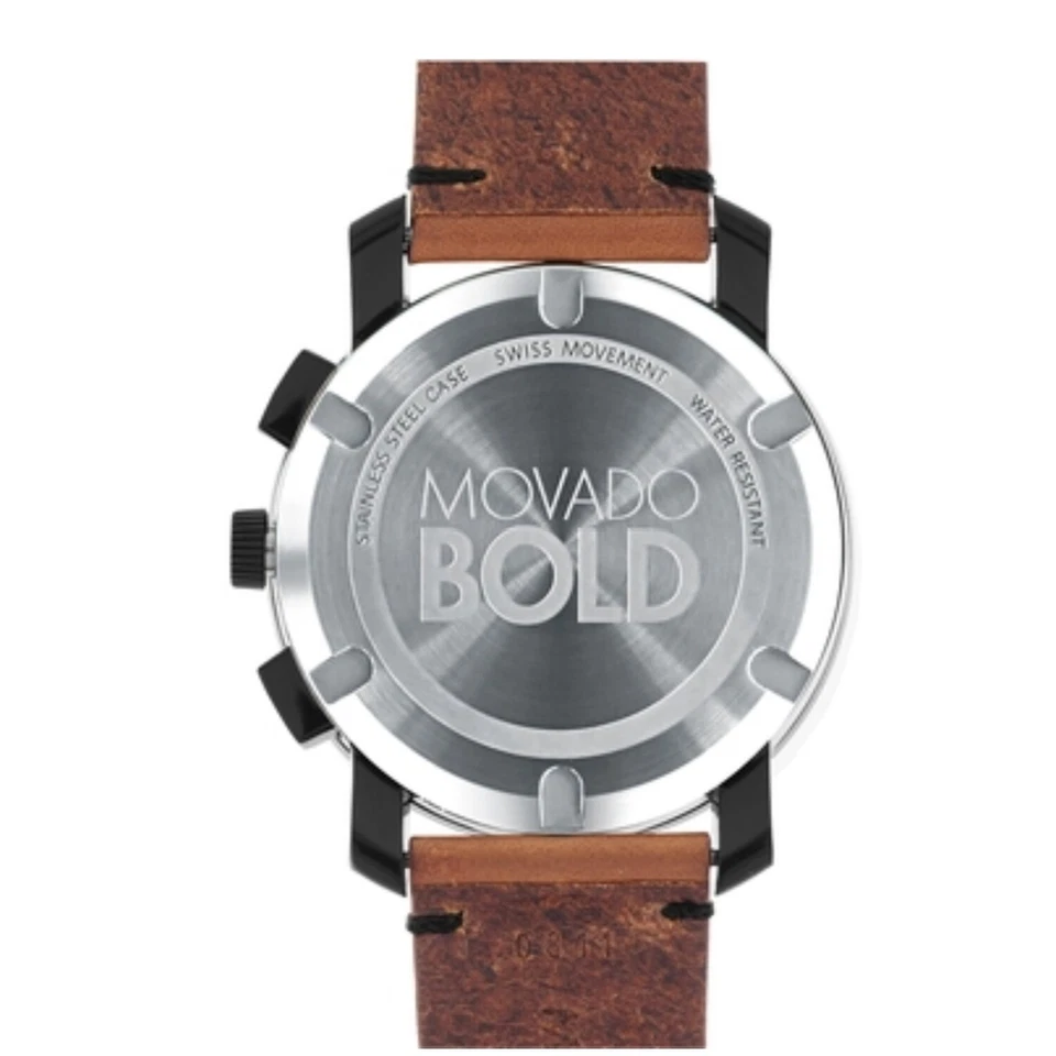 Movado 3600540 Men's Bold Black Quartz Watch - Image 3 of 4