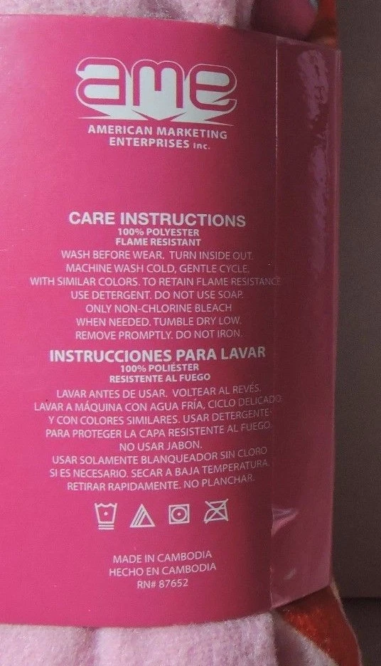 Nuevo Nuevo Conjunto de Ropa de Dormir Pijama de Franela Princesa Disney 2 piezas Niñas 6/6x Foto 4 de 4