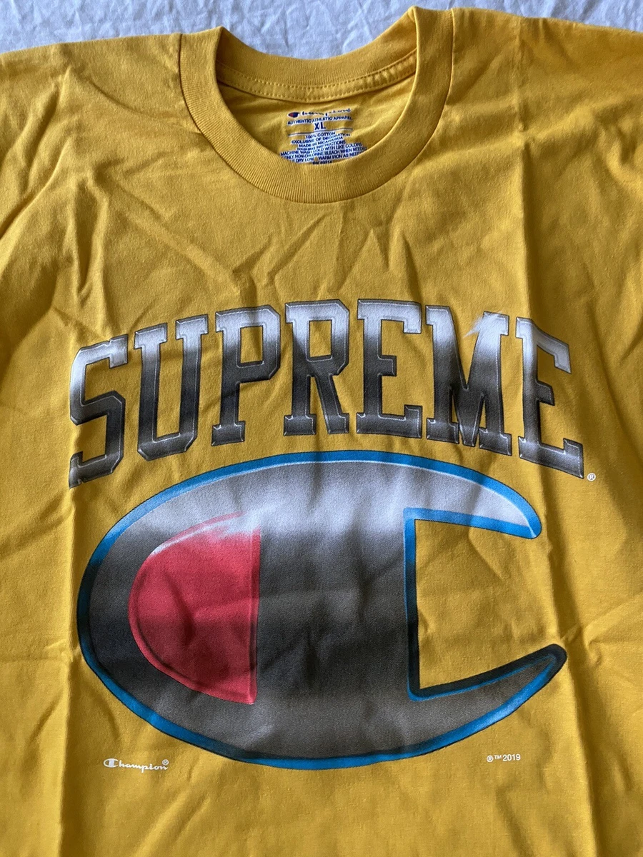 Supreme Champion Chrome Short Sleeve T-Shirt Size XL