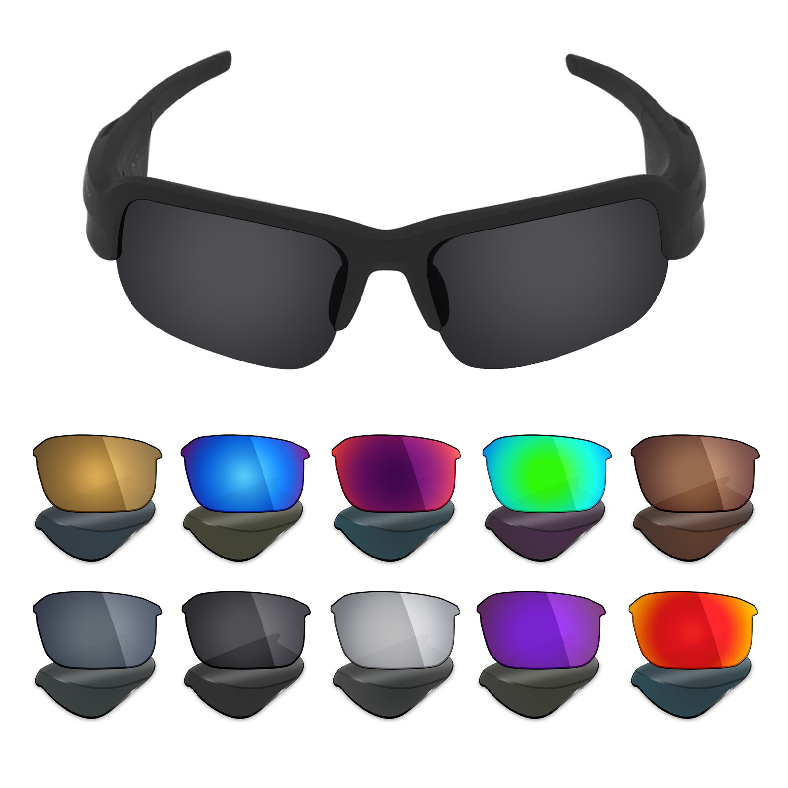 ToughAsNails - Lenti Polarizzate Di Ricambio Per Occhiali Da Sole - Foto 4