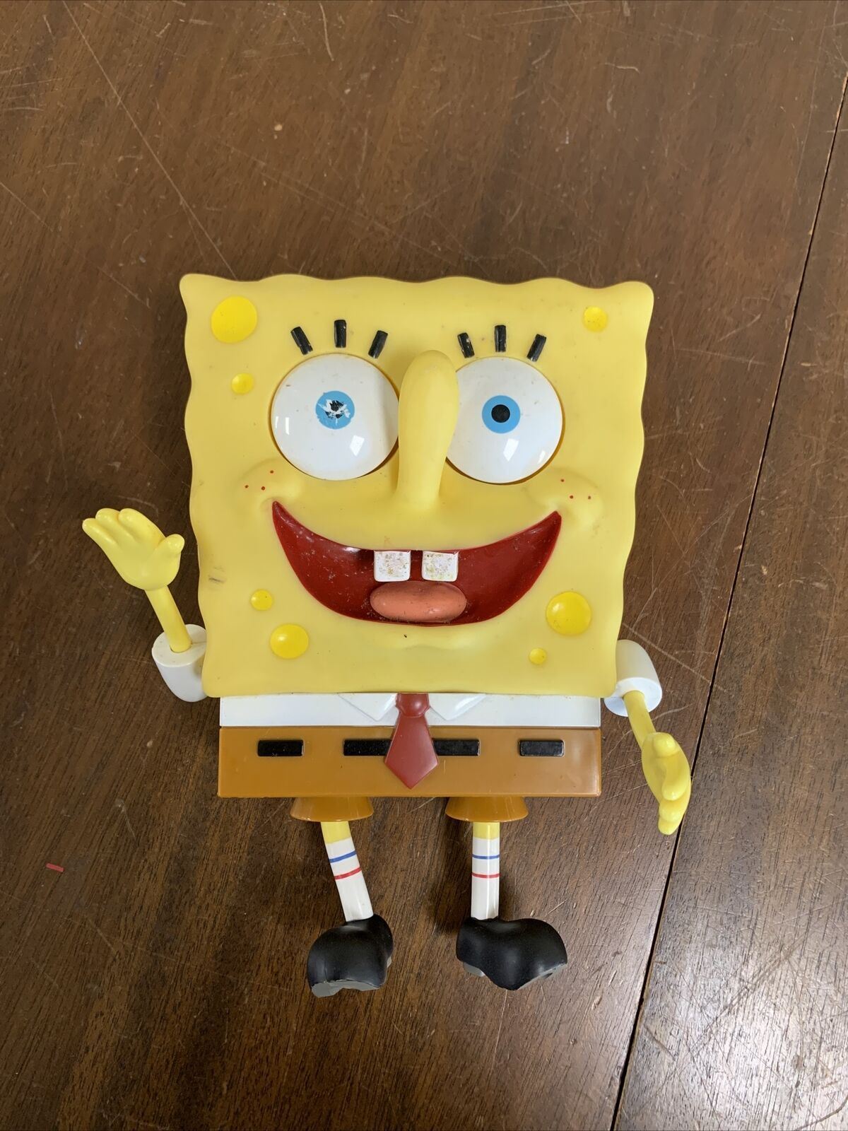 Eye Popping SpongeBob Squarepants Talking Squeeze Me 2002 Tested