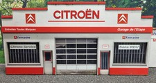 Garage Citroën 90's 1/43° Kit Papier