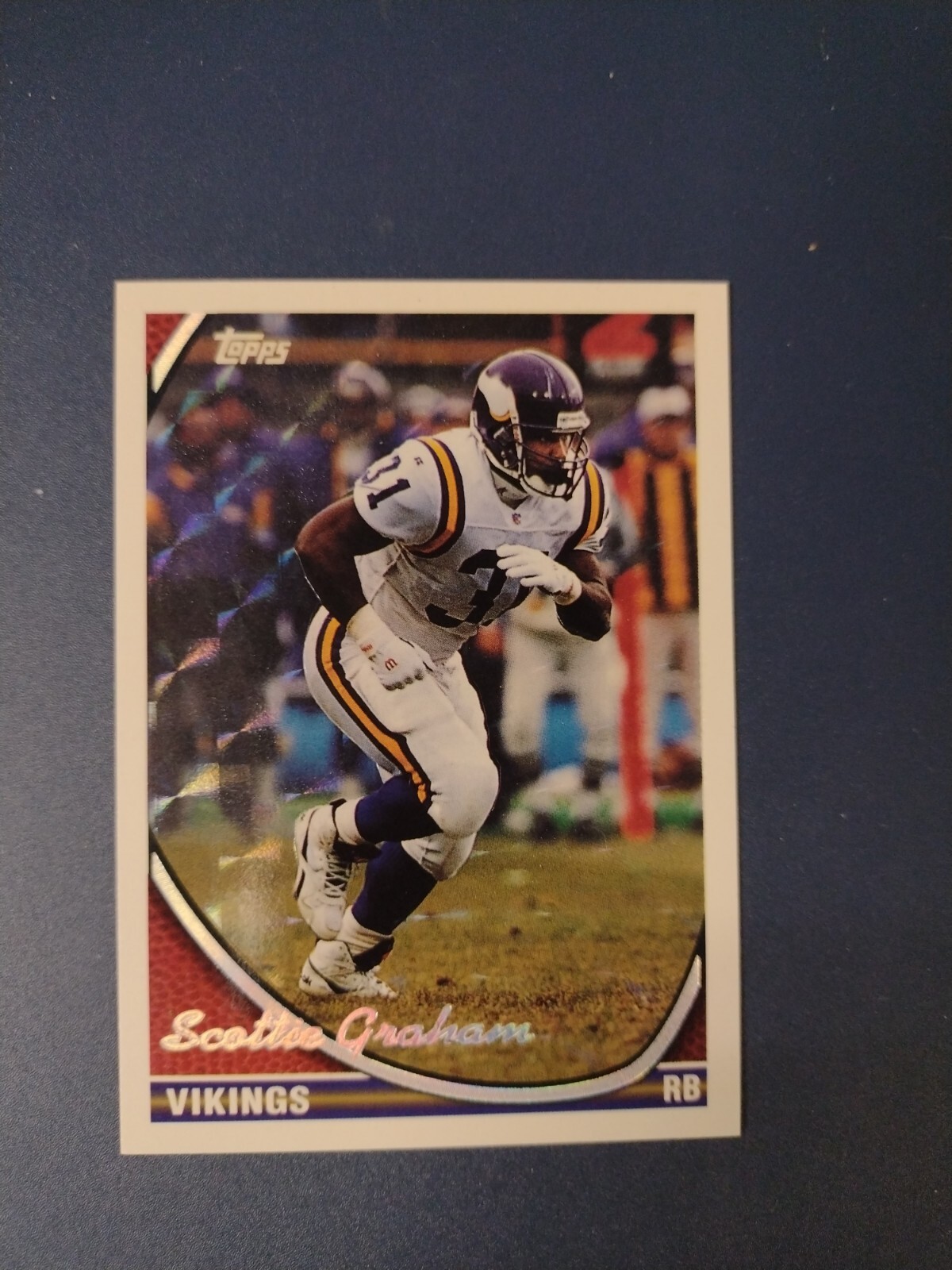 1994 Topps Football Special Effects Scottie Graham #61