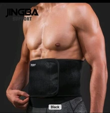 Men's Sweat waist trimmer slimer reducer trainer toning Fat Burner band belt